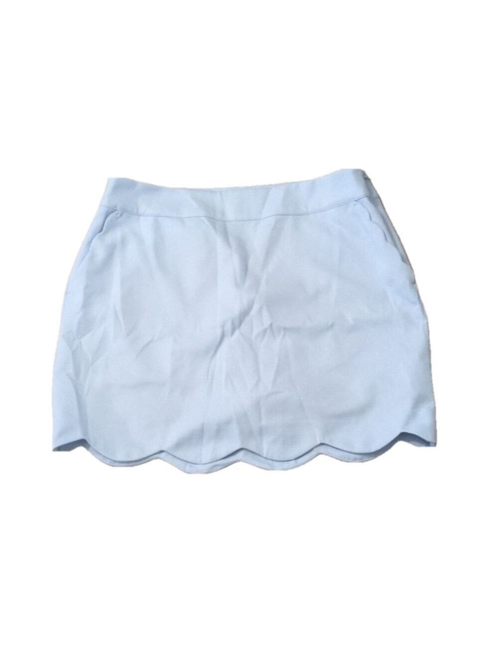 Vineyard vines blue scalloped skort size 10
